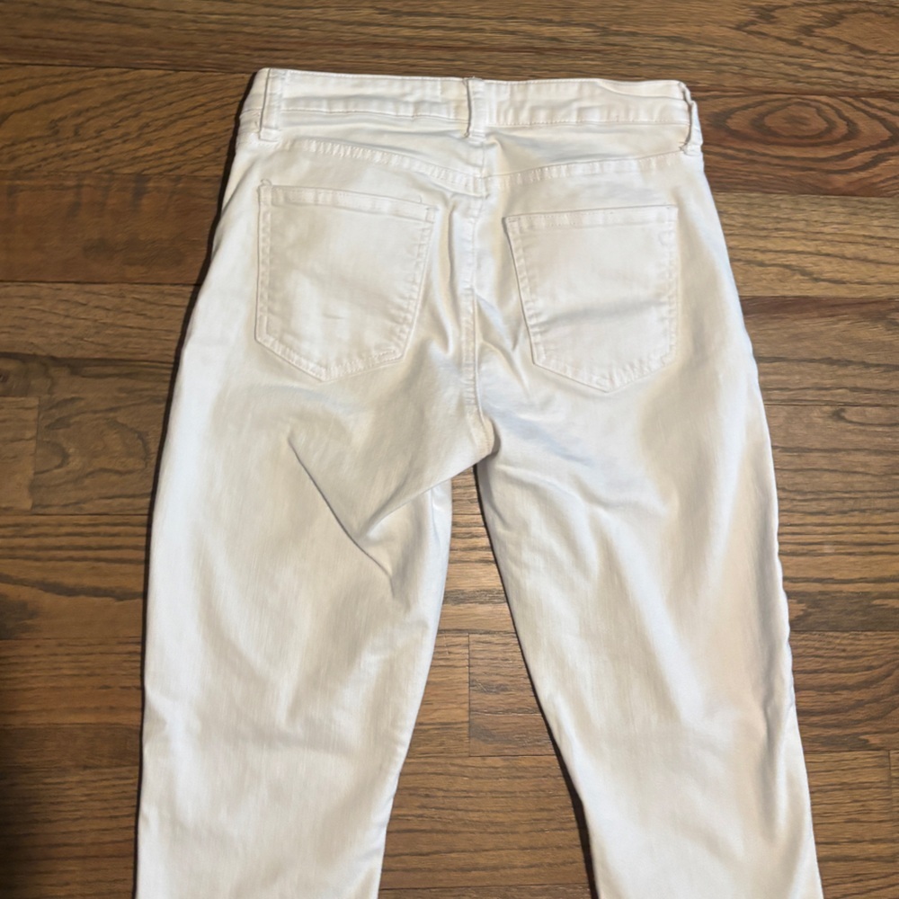 PISTOLA Jennifer Oslo White Denim Midrise Skinny Jeans Women's Size 27 - Picture 10 of 12